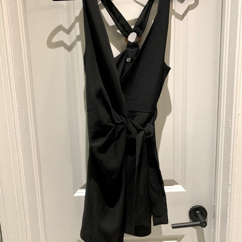 XS Zara black wrap dress